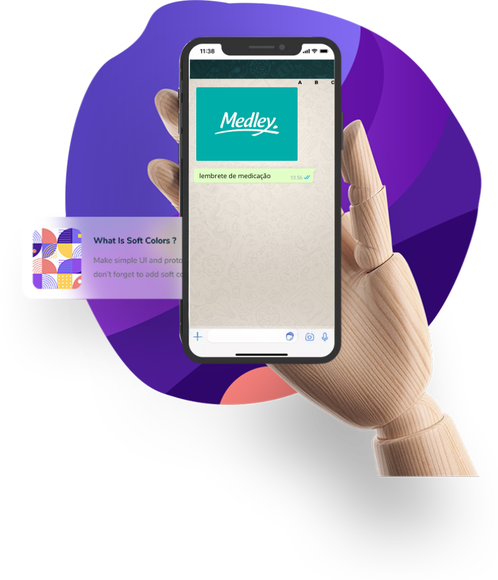 Sistema de lembretes automáticos Me Lembra Aí para farmácias - WhatsApp marketing e automação de vendas recorrentes